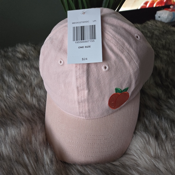 Peachy Hat One size Peach - Picture 2 of 3